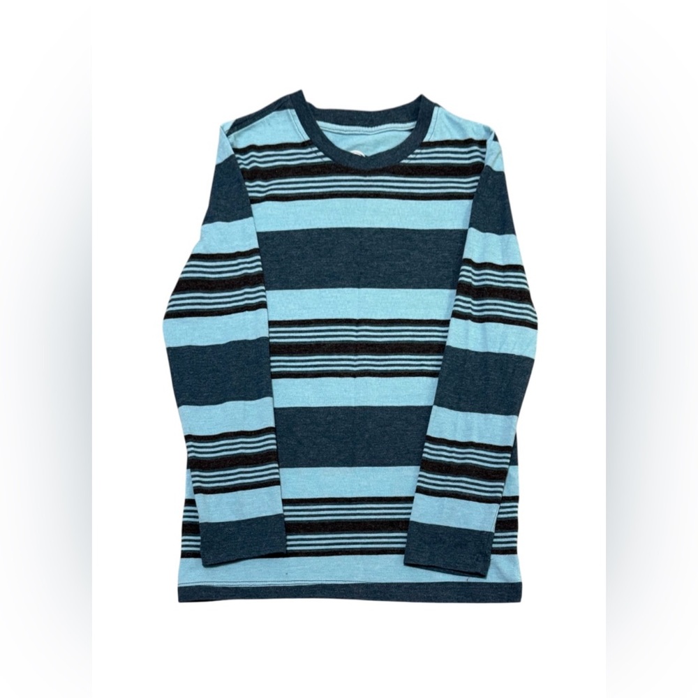 Wonder Nation,  Boys' long-sleeved T-shirt, blue, size 8 US kids
